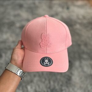 🐰Psycho Bunny Light Pink Cap UNISEX